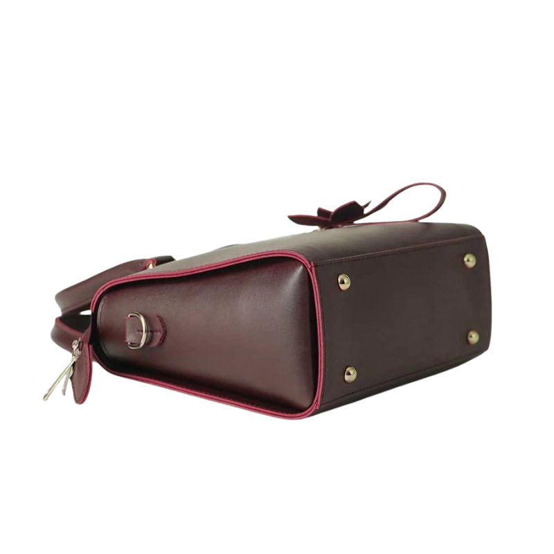 Maroon Floweret Bag