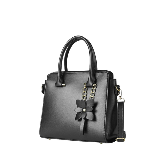 Black Floweret Bag