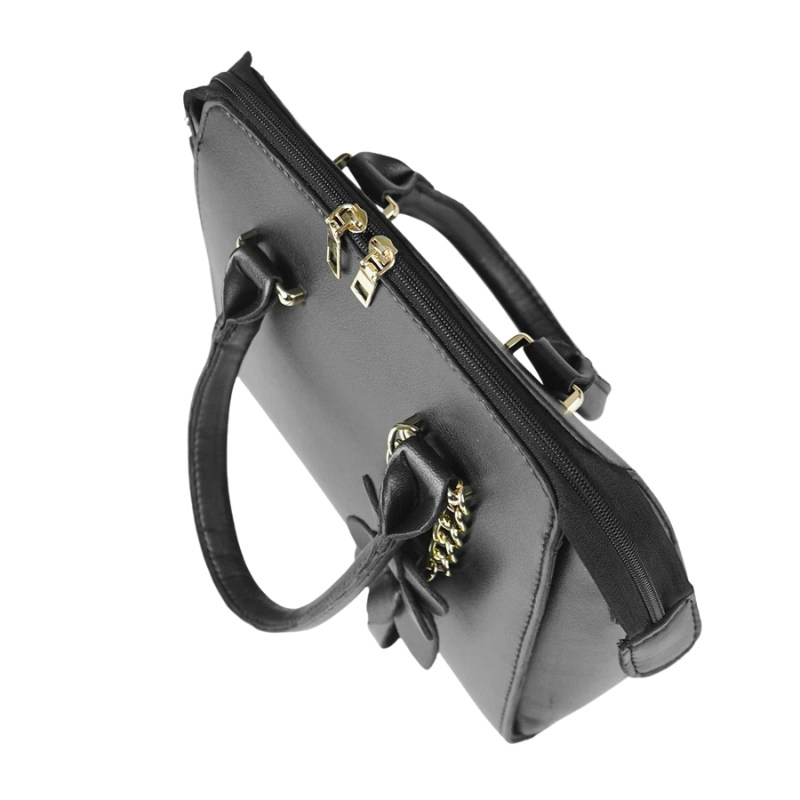 Black Floweret Bag