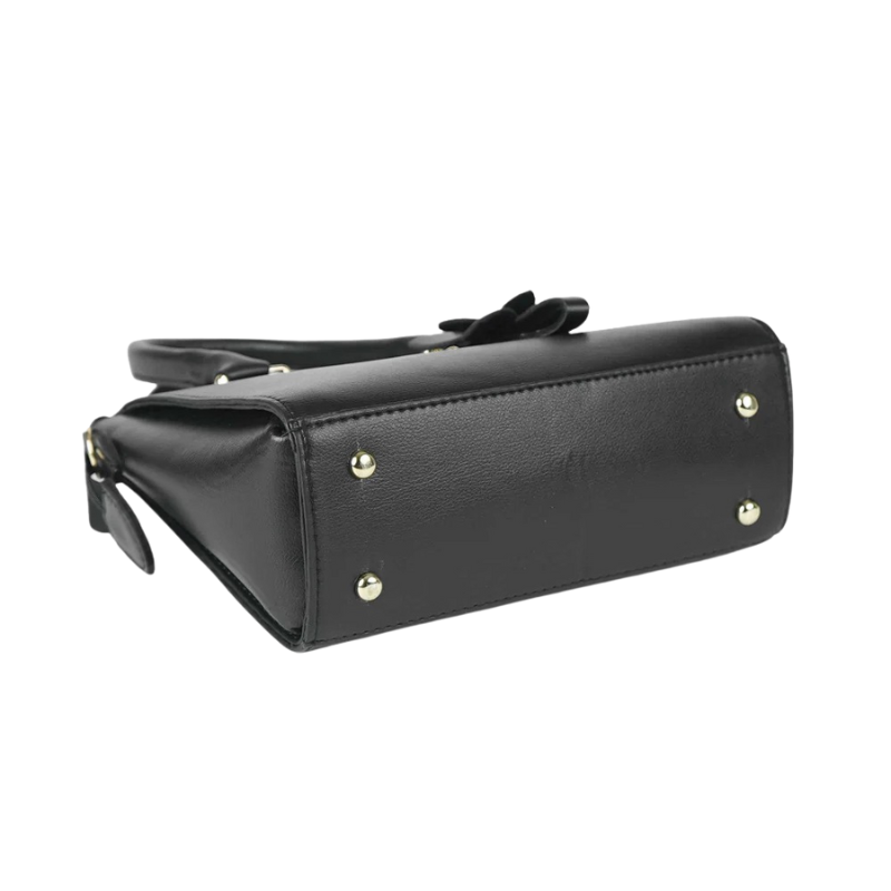 Black Floweret Bag