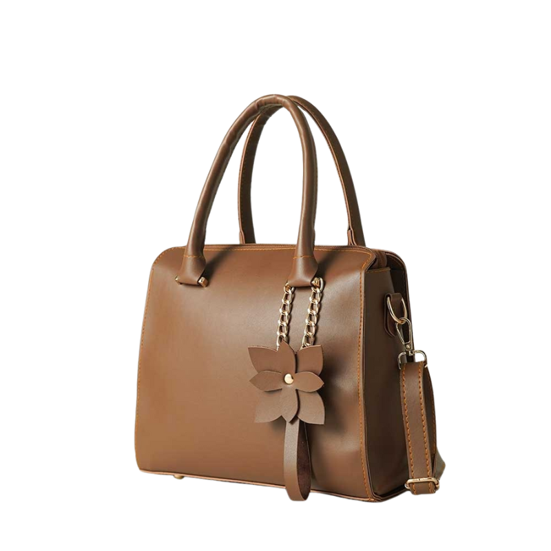 Brown Floweret Bag