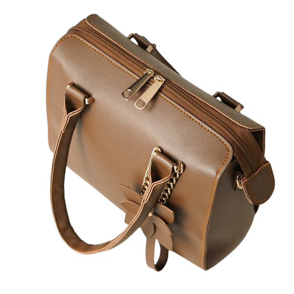 Brown Floweret Bag