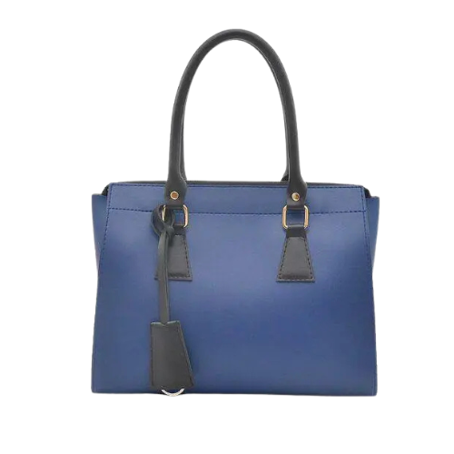 Azure Charm Top-Handle Bag